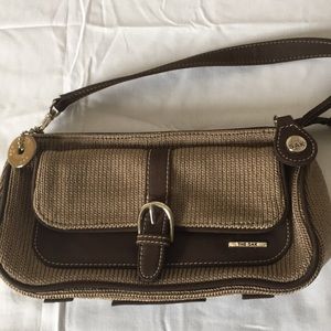 The Sak baguette brown cloth